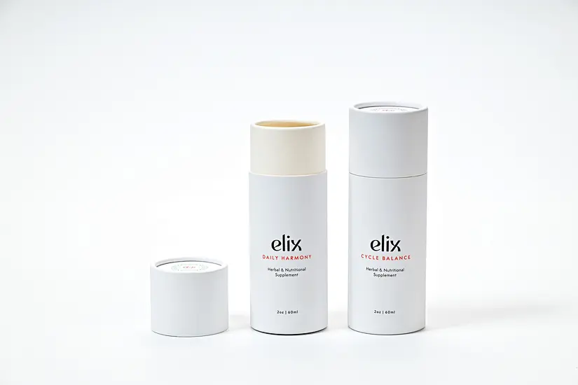 Essential Oil Box Cylindrical Packaging